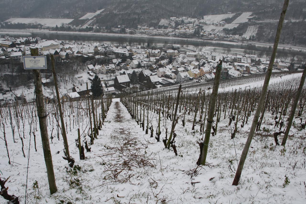 Weingut Stiftshof Hotell Enkirch Exteriör bild